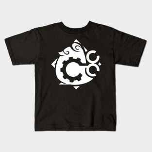 Genshin Impact Freminet Emblem - White Kids T-Shirt